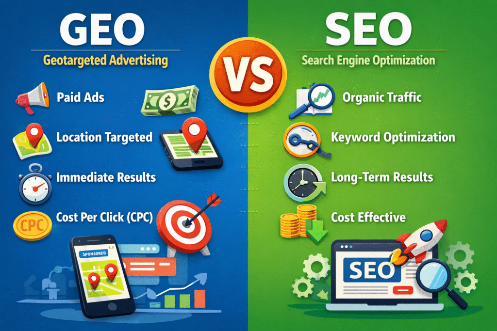 What’s the Difference Between Generative Engine Optimization (GEO) and SEO?